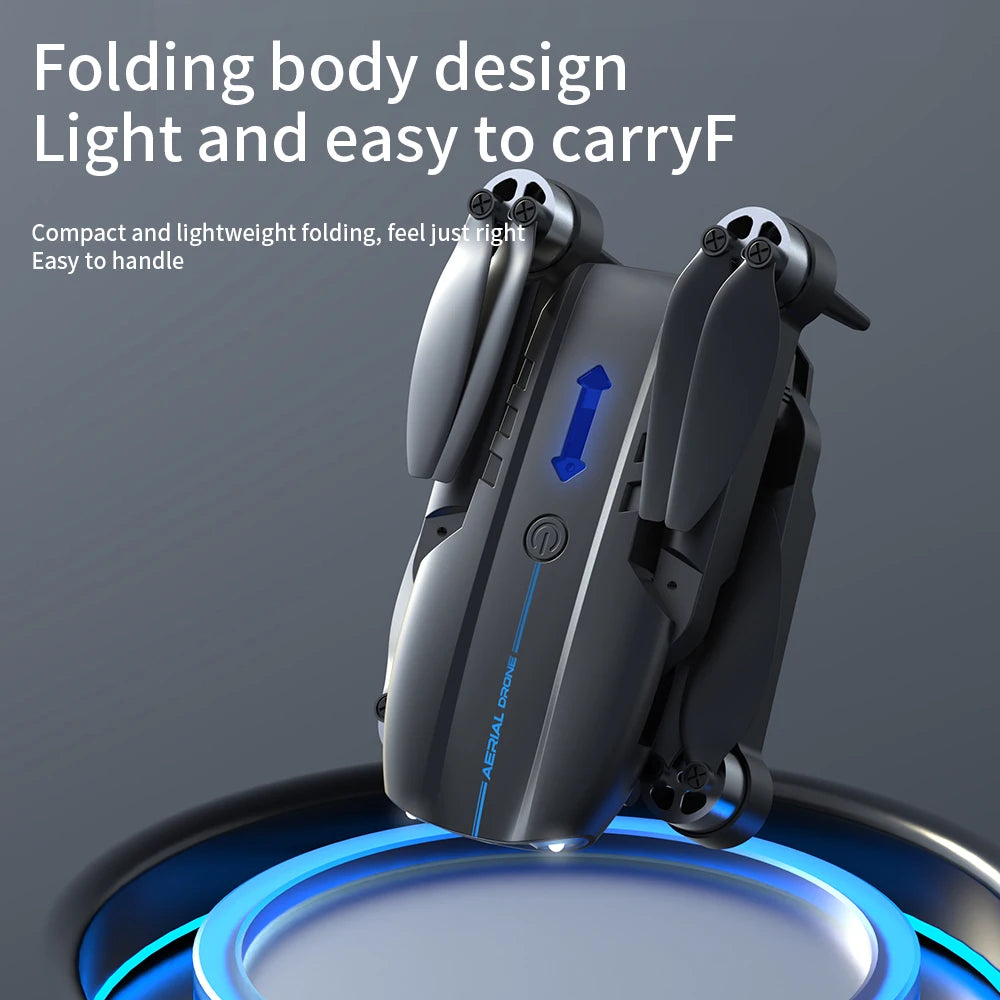 E99Max Drone Brushless Motor Dual Cameras Smart Obstacle Avoidance Compact Foldable Design Professional Outdoor Photography