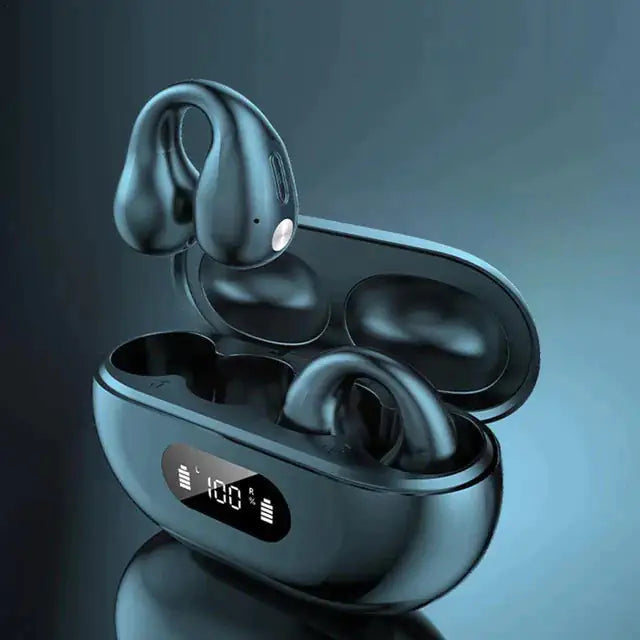 AudiClip Wireless Ear Clip Bone Conduction Headphones